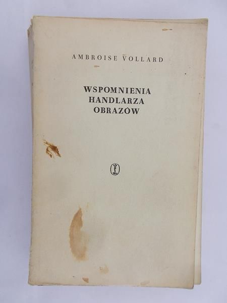 Vollard Ambroise  -  Wspomnienia handlarza obrazów