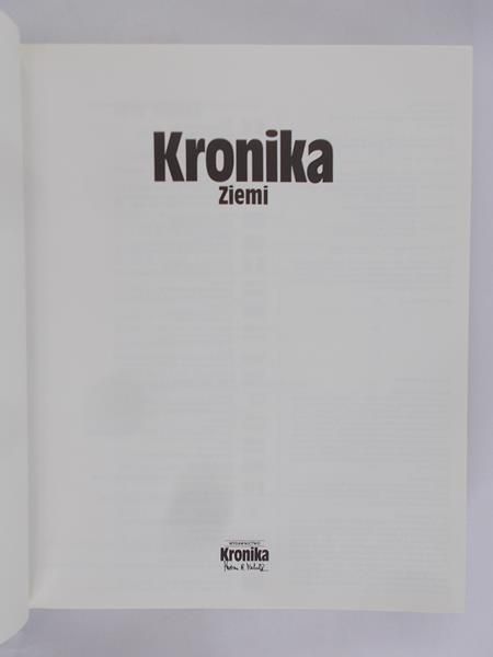 Michalik Marian (red.) - Kronika Ziemi