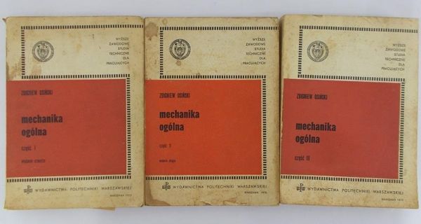 Osiński Zbigniew - Mechanika ogólna, część I-III