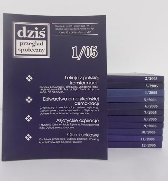 Dziś. Przegląd Społeczny ( Seria 12 książek) 2005 r.