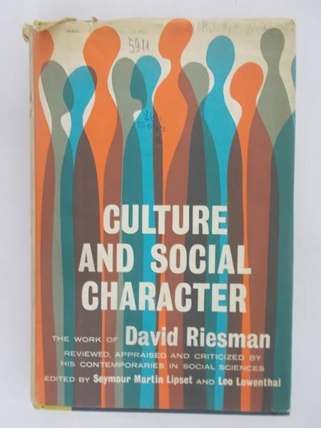 Riesman David - Culture and social characters