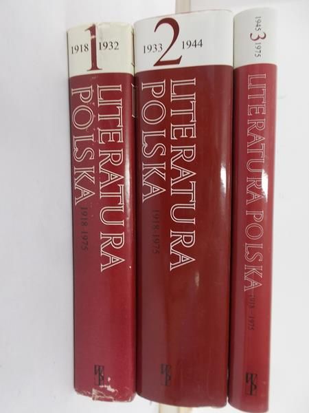 Brodzka Alina (red) - Literatura Polski, Tom I-III