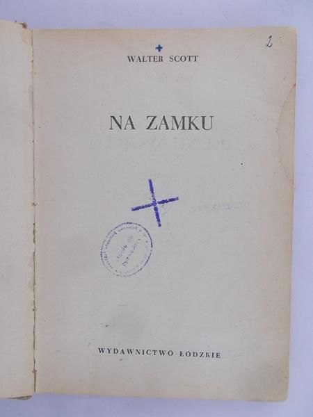 Scott Walter - Kenilworth. Na zamku