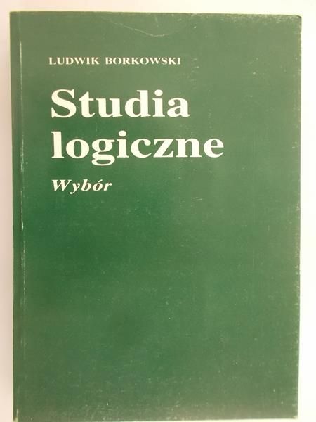 Borkowski Ludwik - Studia logiczne