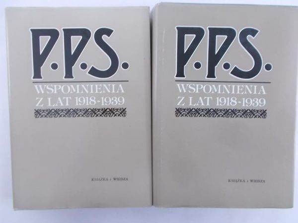 Cesarski Jerzy (red.) - P.P.S. Wspomnienia z lat 1918-1939 Tom I-II