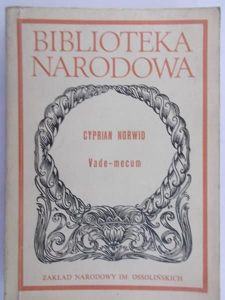 Norwid Cyprian - Vade – mecum