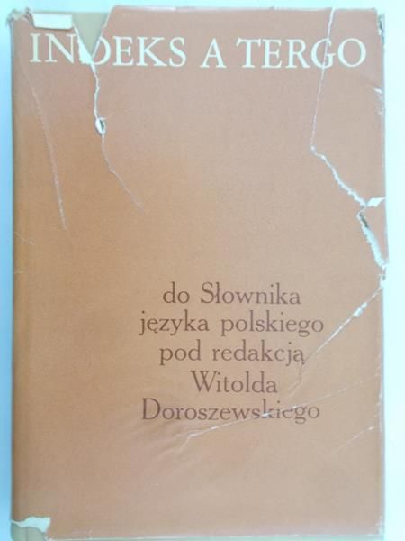 Kamionek Jadwiga (red.) - Indeks A Tergo