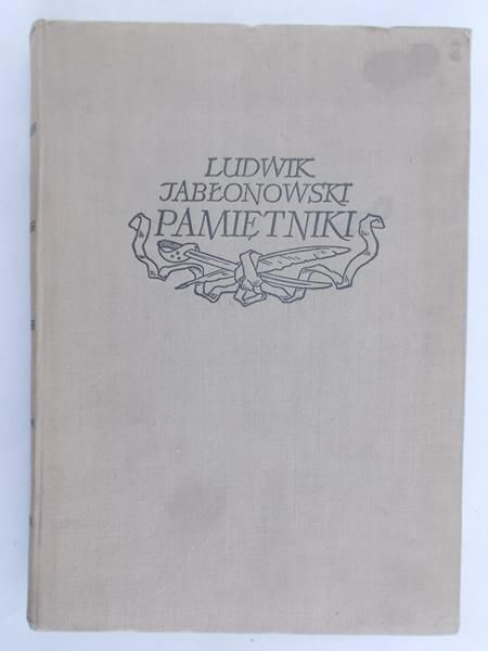 Jabłonowski Ludwik - Pamiętniki