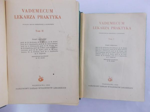 Brokman H. (red.) - Vademecum lekarza praktyka, tom I-II