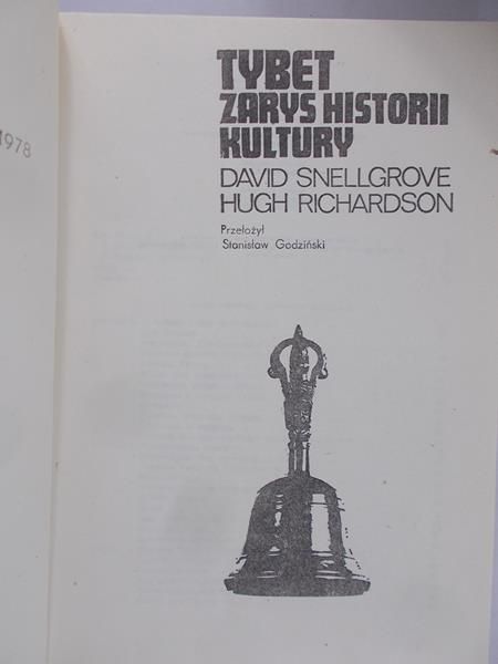 Snellgrove David - Tybet zarys historii kultury