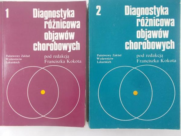 Kokot Franciszek (red.)  -  Diagnostyka różnicowa objawów chorobowych, Tom I-II