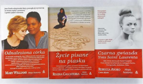 Ayko R. / Williams M. / Calcaterra R. - Autobiografie, 3 książki