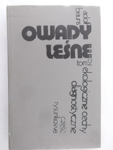 Brauns Adolf - Owady leśne, część rysunkowa