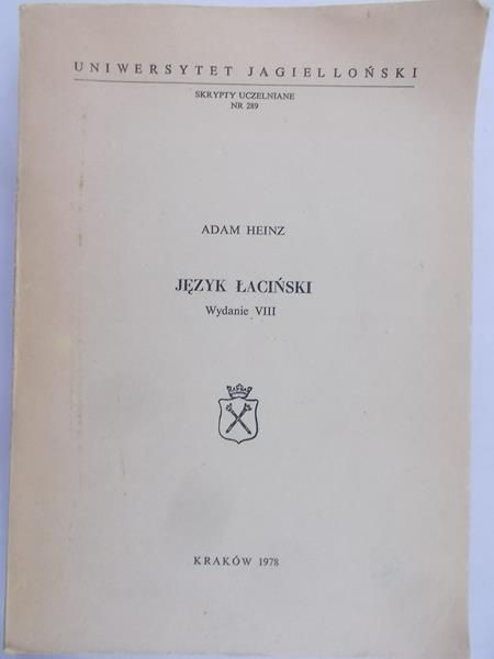 Heinz Adam - Język łaciński