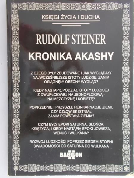 Steiner Rudolf - Kronika Akashy