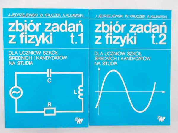 Jędrzejewski J. - Zbiór zadań z fizyki, Tom I-II