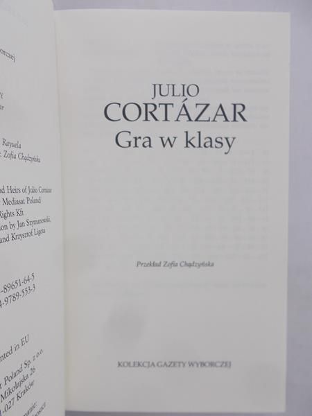 Cortazar Julio - Gra w klasy