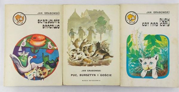 Grabowski Jan - Skrzydlate bractwo / Puc, bursztyn i goście / Puch kot nad koty