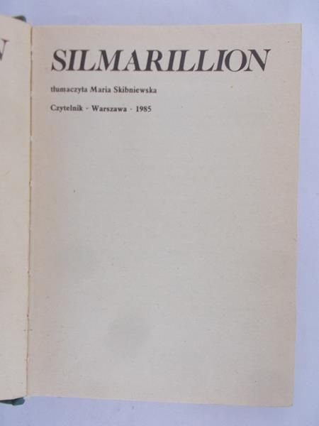 Tolkien J.R.R. - Silmarillion
