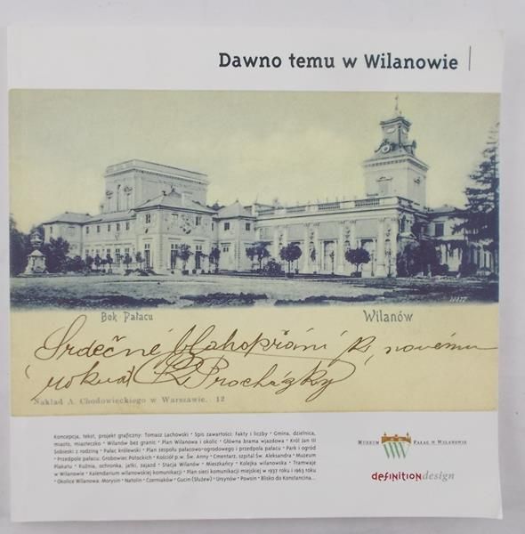 Dawno temu w Wilanowie