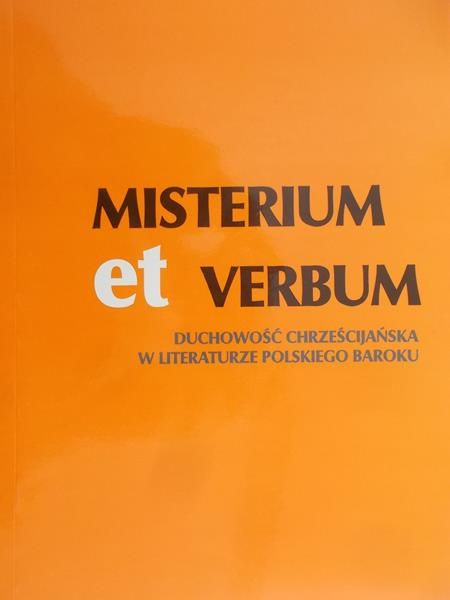 Machniak Jan (red.) - Misterium et Verbum
