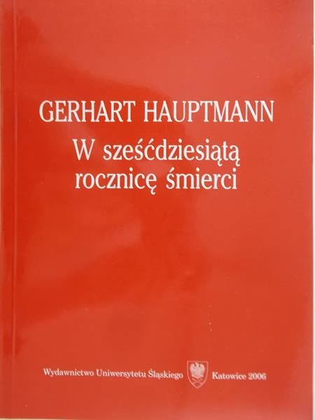 Hauptmann Gerart - W sześćdziesiątą rocznicę śmierci