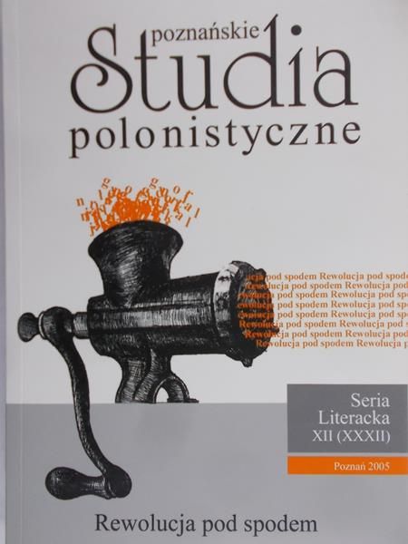 Czapliński Przemysław (red.) - Rewolucja pod spodem