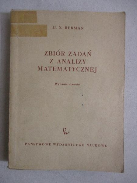 Berman G.N. - Zbiór zadań z analizy matematycznej