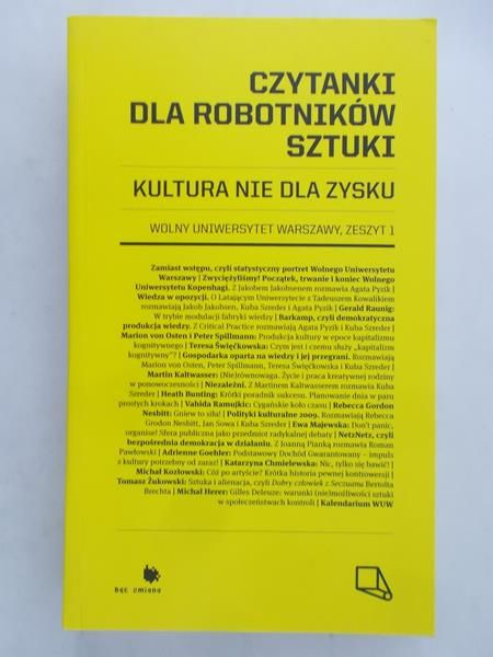Chmielewska Katarzyna (red.) - Czytanki dla robotników sztuki