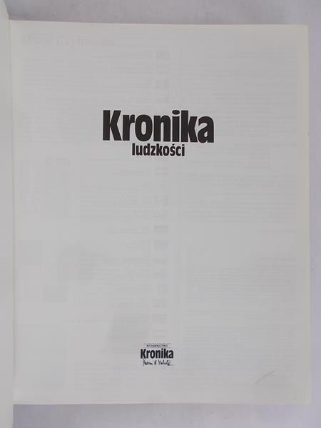 Michalik Marian (opr.) - Kronika ludzkości