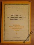Zagadnienia Literaturoznawczej Interpretacji