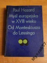 Myśl Europejska W Xviii Wieku