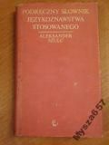 Podręczny Słownik Językoznawstwa Stosow.