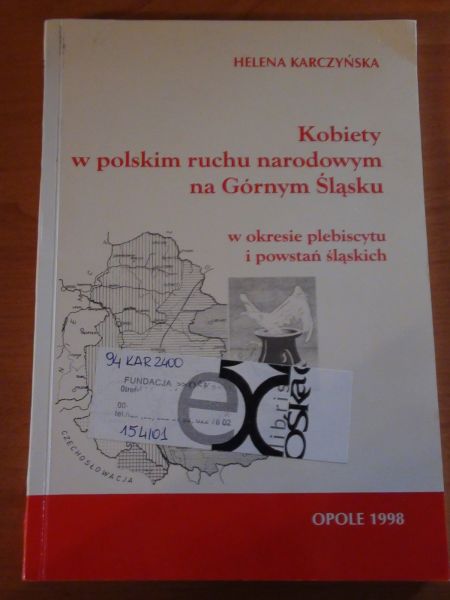 Karczyńska Helena – Kobiety w polskim ruchu narodowym na Górnym Śląsku