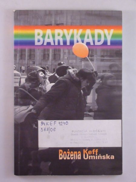 Keff ,   – Barykady. Kroniki obsesyjne