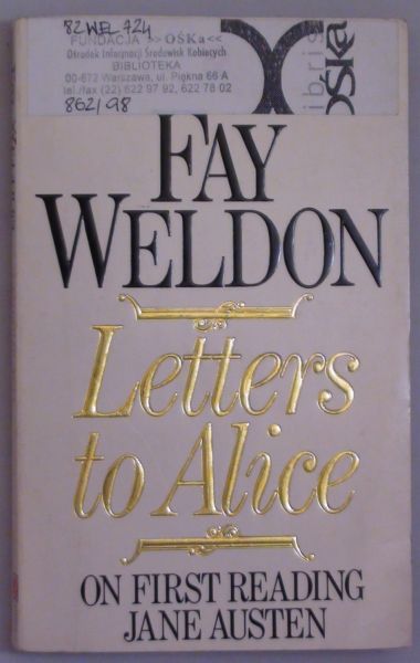 Letters to Alice on First Reading Jane Austen