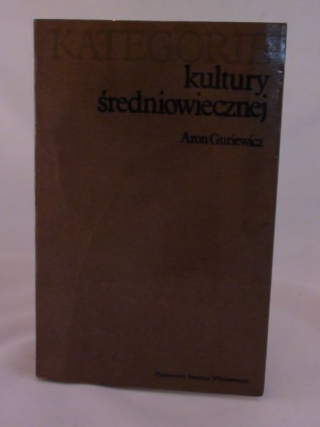 Kategorie kultury  średniowiecznej