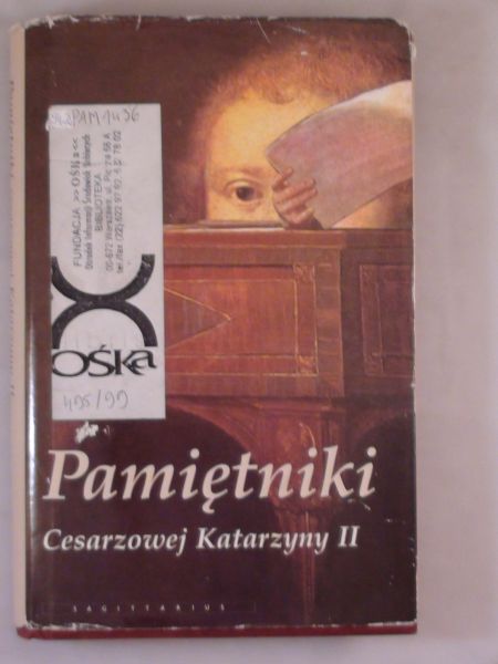 Pamiętniki cesarzowej Katarzyny  przez nią samą spisane