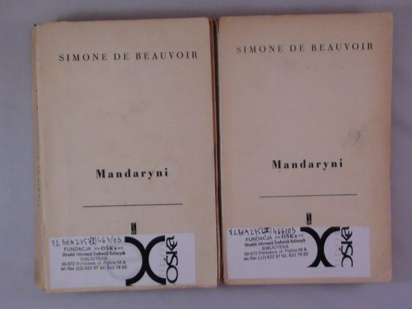 De Beauvior Simone - Mandaryni Tom I-II