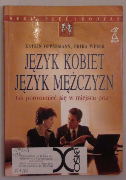 Oppermann K.,   - Język kobiet, język mężczyzn