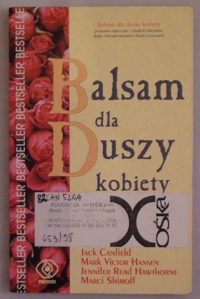 Canfield Jack, Hansen Mark Victor - Balsam dla duszy kobiety