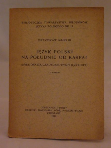 Język polski na południe od Karpat