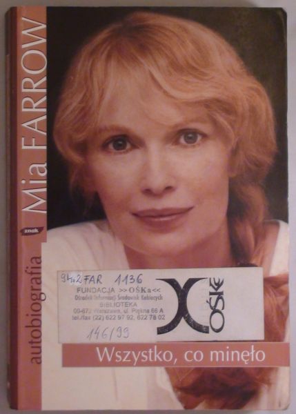 Wszystko, co minęło - autobiografia