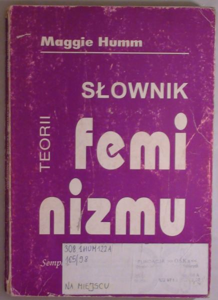 Słownik teorii feminizmu