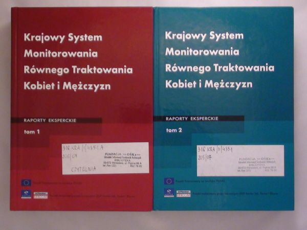 Krajowy System Monitorowania Równego Traktowania  Kobiet i Mężczyzn