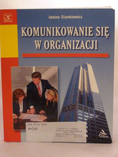 Komunikowanie się w organizacji
