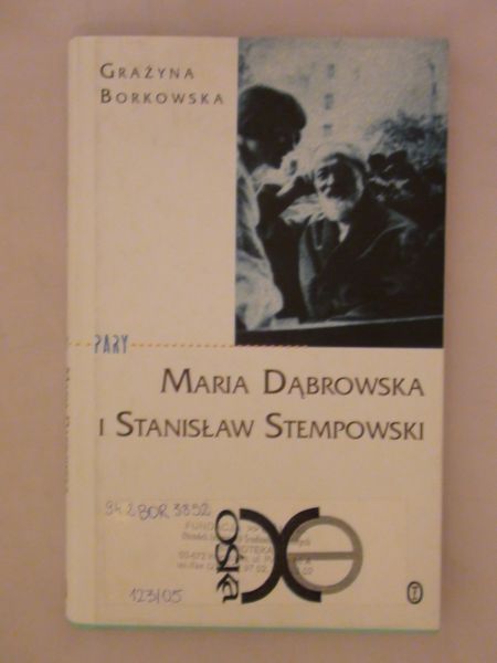 Maria Dąbrowska i Stanisław Stempowski