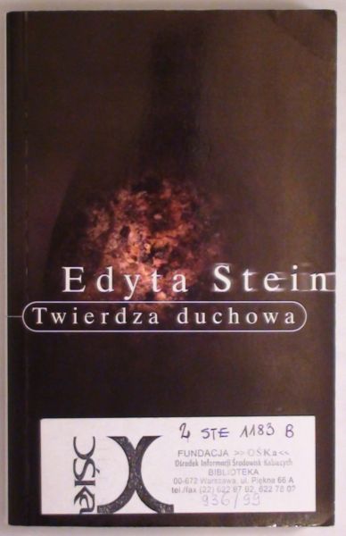 Stein Edyta - Twierdza duchowa