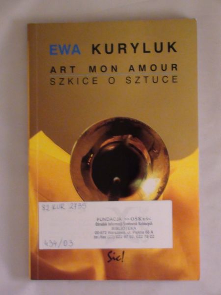 Art mon amour. Szkice o sztuce