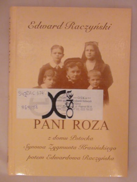 Raczyński Edward - Pani Róża